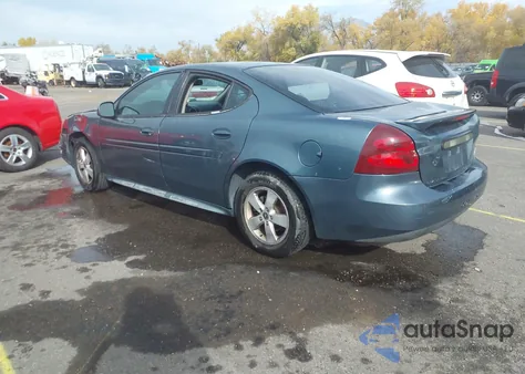 2006 Pontiac Grand Prix z USA, uszkodzony, nr VIN 2G2WP552361102911
